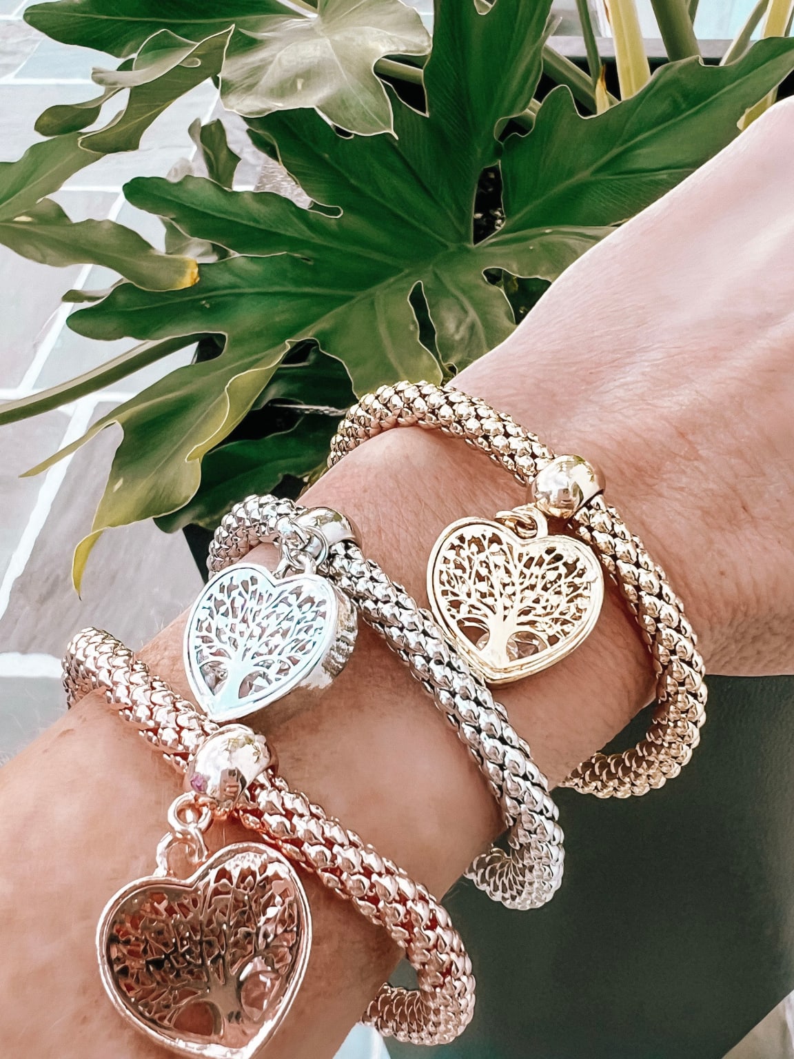 Tree of life 2025 heart edition charm bracelet